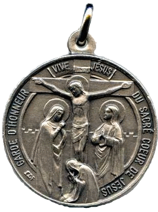 Médaille de la Garde d'Honneur remise lors de l'engagement
