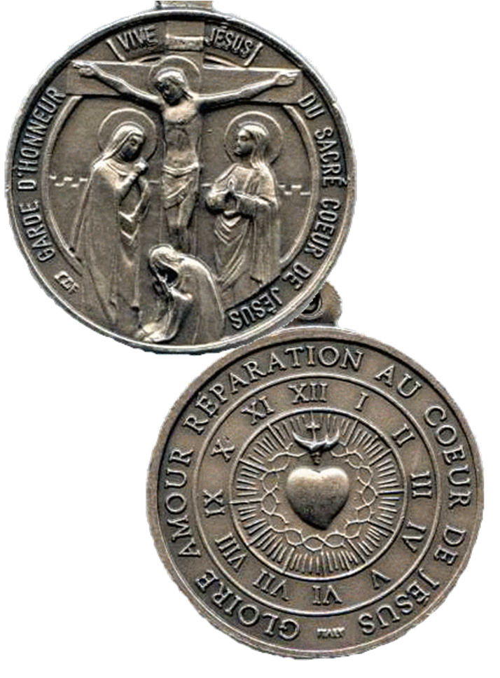 Médaille de la Garde d'Honneur remise lors de l'engagement