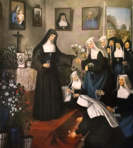 Première fête du sacré Coeur au Noviciat de Paray