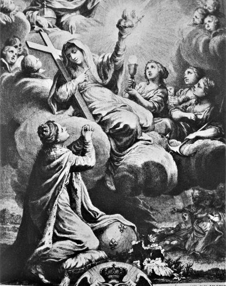 La dévotion au Sacré Coeur établie en France grâce à la Reine Maria Leczinska (1765)