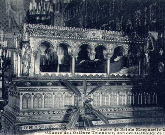 Châsse de sainte Marguerite-Marie
