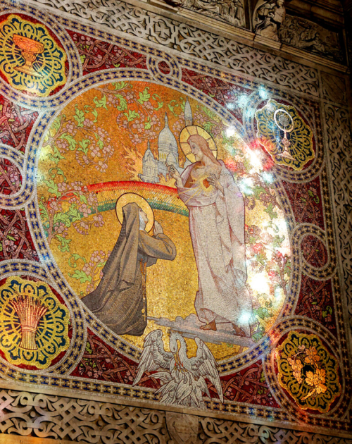 Mosaïque du Sacré Cœur de Montmartre