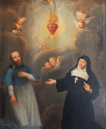 Saint François de Sales et sainte Jeanne de Chantal