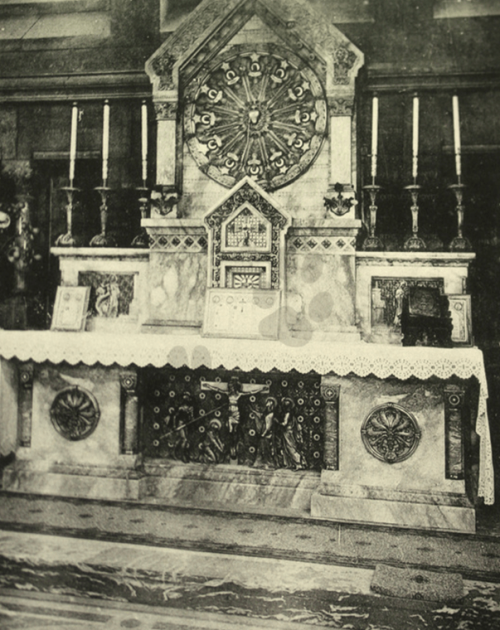 Chapelle de sainte Marguerite-Marie, basilique du Sacré Coeur, Montmartre