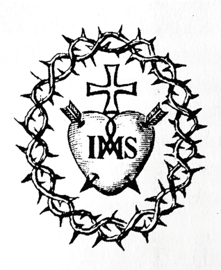 Blason de l'Ordre de la Visitation Sainte-Marie