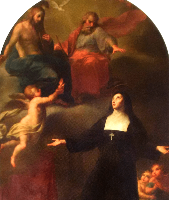 Extase de sainte Jeanne de Chantal