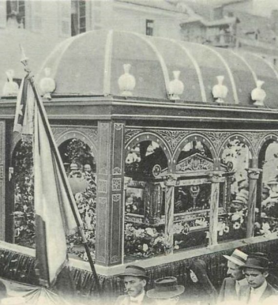 Translation des reliques de la sainte à Annecy