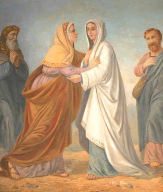 La Visitation (tableau de notre monastère)
